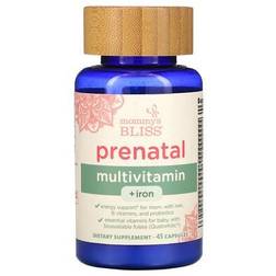 Mommy's Bliss Prenatal Multivitamin Iron 45 Capsules