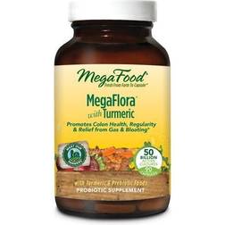 MegaFood MegaFlora with Turmeric 50 billion 90 Capsules