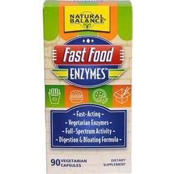 Natural Balance Fast Food Enzymes 90 Vegetarian Capsules