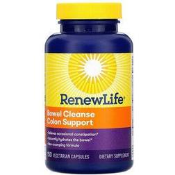 Renew Life Bowel Cleanse Colon Support 150 Vegetarian Capsules