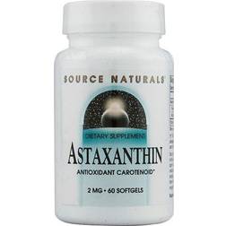 Source Naturals Astaxanthin 2 mg 60 Softgels