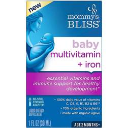 Mommy's Bliss Baby Multivitamin Iron Drops 1 fl oz