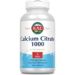 Kal Calcium Citrate 1000 180 Tablets