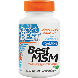 Doctor's Best MSM 1000 mg 180 Veggie Caps