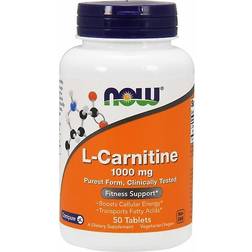 NOW Foods L-Carnitine 1000mg 50 tablets