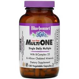 Bluebonnet Nutrition Multi One Iron Free 120 Vegetable Capsules