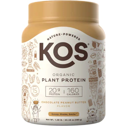 Kos Organic Plant Protein Powder Chocolate Peanut Butter 20.56 oz