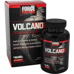 Force Factor VolcaNO Pre-Workout Explosive Nitric Oxide Booster 120 Capsules