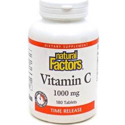 Natural Factors Vitamin C Time Release 1000 mg 180 Tablets