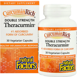 Natural Factors Double Strength Theracurmin 60 mg 30 Vegetarian Capsules 60 pcs