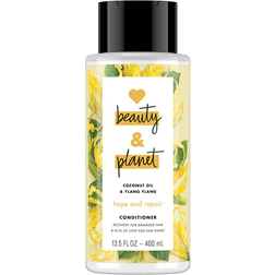 Love Beauty & Planet Silicone-Free Coconut Oil & Ylang Ylang Vegan Conditioner for Split Ends 13.5 fl oz