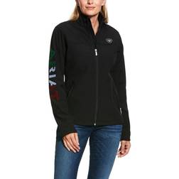 Ariat Women's Classic Team Softshell Mexico Jacket - Black