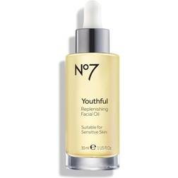 No7 Youthful Replenishing Facial Oil 30ml