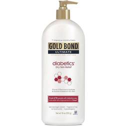Gold Bond Ultimate Hydrating Lotion Diabetics Dry Skin Relief 18 oz (Pack of 2)