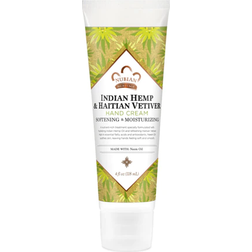 Nubian Heritage Cruelty-Free Indian Hemp & Haitian Vetiver Hand Cream with Shea Butter for All Skin 4 oz