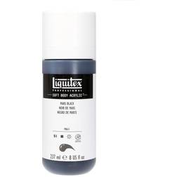 Liquitex Professional Soft Body Acrylic Color Multi Cap Bottles mars black 8 oz