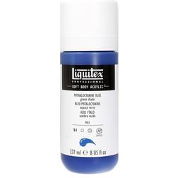 Liquitex Professional Soft Body Acrylic Color Multi Cap Bottles phthalocyanine blue (green shade) 8 oz