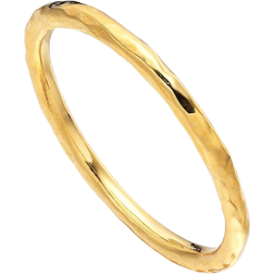 Monica Vinader Siren Hammered Ring - Gold