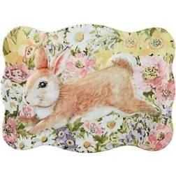 Certified International Easter Garden Serving Tray