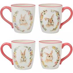 Certified International Easter Garden Mug 59.15cl 4pcs