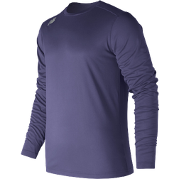 New Balance Long Sleeve Tech T-shirt Men - Team Navy