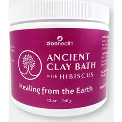 Zion Health Ancient Clay Bath with Hibiscus 12 oz