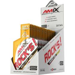 Amix Rock´s Energy Gels Orange 32g 20 pcs