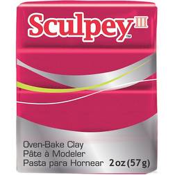 Sculpey Modeling Compound III deep red pearl 2 oz