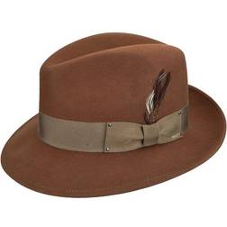 Bailey Blixen LiteFelt Fedora Bucket Hat - Cognac