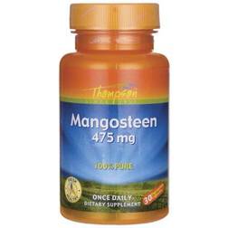 Thompson Mangosteen 475 mg 30 Vegetarian Capsules