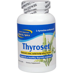 North American Herb & Spice Thyroset 90 Vegetarian Capsules