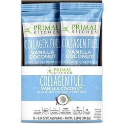 Primal Kitchen Collagen Fuel Collagen Peptide Drink Mix Vanilla Coconut 12 Packets