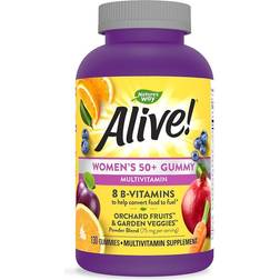 Alive Nature's Way Alive! Women's 50 Gummy Multivitamins Mixed Berry 130 Gummies