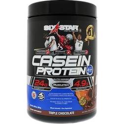 Six Star Pro Nutrition Casein Protein Triple Chocolate 2 Lbs. Protein Powder