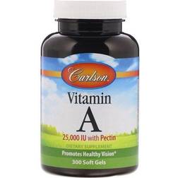 Carlson Vitamin A with Pectin 25000 IU 300 Softgels