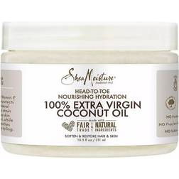 Shea Moisture SheaMoisture Paraben-Free 100% Virgin Coconut Oil Head-to-Toe Nourishing Hydration for Dry Skin 10.5 fl oz