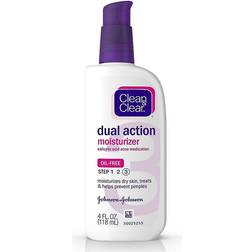 Clean & Clear Dual Action Moisturizer Salicylic Acid Acne Medication 118ml