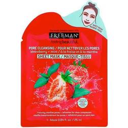 Freeman Freeman Beauty Feeling Beautiful Pore Cleansing Beauty Sheet Mask Strawberry Mint 1 Mask 25ml