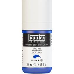 Liquitex Professional Soft Body Acrylic Color Multi Cap Bottles cobalt blue 2 oz