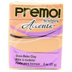 Sculpey Premo Premium Polymer Clay copper 2 oz