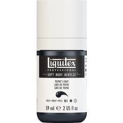 Liquitex Professional Soft Body Acrylic Color Multi Cap Bottles payne's gray 2 oz