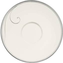 Noritake Platinum Wave Saucer Plate 15.9cm