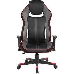 Office Star BOA II Gaming Chair - Black/Red