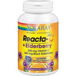 Solaray Reacta-C with Black Elderberry 120 VegCaps