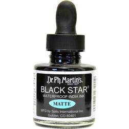 Black Star Waterproof India Ink matte 1 oz