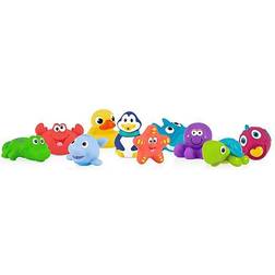 Nuby Little Squirts Fun Bath Squirters 6 Months 10 Pieces