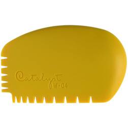 Princeton Catalyst Silicone Tools wedge no. 4 yellow