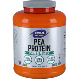 NOW Sports Pea Protein Powder Unflavored 7 lbs