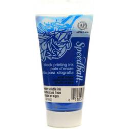 Block Printing Water Soluble Ink blue 1.25 oz