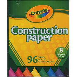 Crayola Construction Paper Pads 96 sheets 9 in. x 12 in. assorted colors